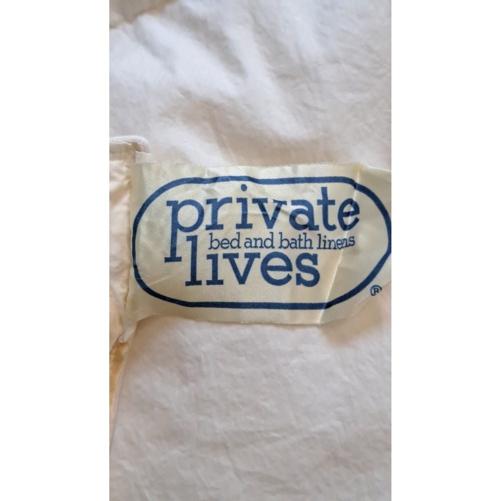 VTG Private Lives Down Duvet Insert Cotton Shell 84 X 87" Full/Queen Comforter